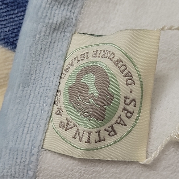 Spartina 449 Blue Crab Beach Towel NEW - Picture 3 of 7